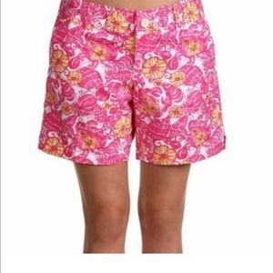 EUC Lilly Pulitzer Grace Shorts Chum Bucket -12
